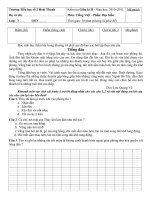 Đề KT Giữa kì II - Môn T.Việt  lớp 3 (2010 - 2011)