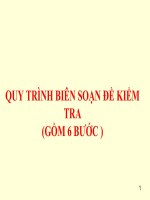 KIỂM TRA LÍ THUYẾT( M A TRẬN 9 BƯỚC)