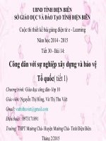 Slide GDCD 10 Công dân với sự nghiệp xây dựng và bảo vệ Tổ quốc