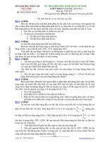 Đề thi học sinh giỏi VL9 - Trà Vinh 2011