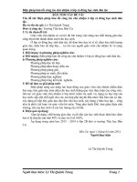 Biện pháp làm tốt công tác chủ nhiệm ở lớp có đông học sinh dân tộc