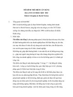 Thảo luận môn quản trị học: Mô hình thẻ điểm cân bằng