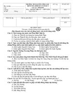 Đề ACuối KI Sử Địa Lớp 4-5  10_11