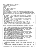 BAI TRAC NGHIEM 70 NAM DOI TA LON LEN CUNG DAT NUOC