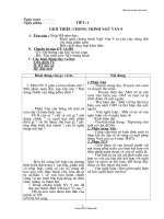 Giáo án tự chọn Ngữ văn 9