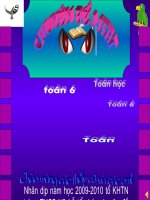 Toán 6: Chuyên đề Máy tính bỏ túi