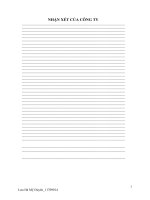 ĐỒ ÁN CÔNG NGHỆ MAY  NGHIÊN CỨU VỀ CỬ GÁ LẮP NGÀNH MAY ĐƯỢC ÁP DỤNG TẠI CÔNG TY MAY SCAVI