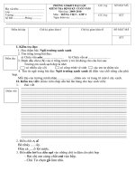 Đề Toán-Tiếng Việt  lớp 1-09-10 CKII