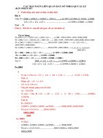 Tinh tong mot so day so theo quy luat