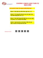 Bài giảng mạch logic tuần tự mạch đếm