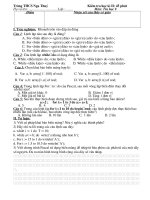 Dap an + De KTHK II Tin 8