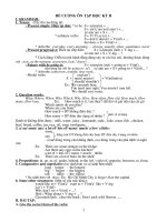 on tap Anh 6 ky II ( 10 - 11 )