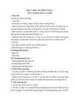 BÀI 11: KHU VỰC ĐÔNG NAM Á Tiết 1: Tự nhiên, dân cư và xã hội