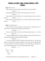 VIOLYMPIC VONG 17 ( cấp tỉnh )