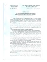 TB kết luận của trưởng phòng tại hội nghị trực báo HT