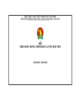 so theo doi doi vien