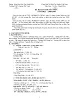 kế hoạch chuyên môn ngữ văn 6