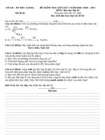 de thi hoa 10 giua ki 2