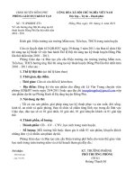 CV Số 72 Hưởng ứng Hội thi Sáng tạo KT huyện ĐP Năm 2010 - 2011