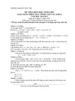 ĐỀ THI HSG GIẢ TOAN TRÊN MÁY TÍNH CẦM TAY HUYỆN THANH SƠN PHÚ THỌ