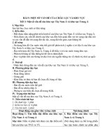 BÀI 5: MỘT SỐ VẤN ĐỀ CỦA KHU VỰC TÂY NAM Á VÀ KHU VỰC TRUNG Á