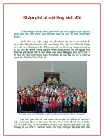 Khám phá bí mật làng sinh đôi