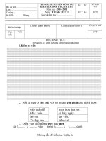 Ktra Tiếng ViệtGKII 10_11 Lop 1