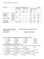 de kiem tra no4 tieng anh lop 11