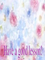 Giáo án bồi dưỡng tham khảo tiếng anh 6 Unit 1 Greetings  (34)