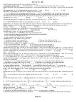 ĐỀ THI THỬ TỐT NGHIỆP 2011(có đáp án)