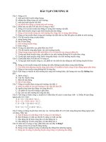 Bài tập trắc nghiệm về sóng cơ