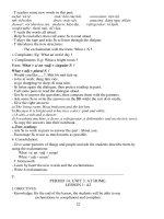 Giáo án tiếng anh lớp 7