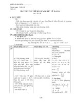 Giáo án Đại số 8 tiết 42-43