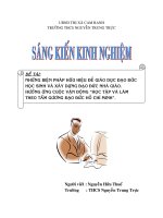 những biện pháp hữu hiệu để giáo dục đạo đức học sinh và xây dựng đạo đức nhà giáo