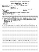 MẪU BIÊN BẢN HỌP PHỤ HUYNH THEO LỚP