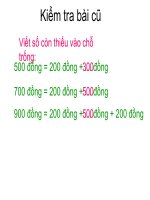 Toán lớp 2 tuần 32 luyện tập chung