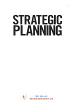 Strategic Planning- Hoạch định quản trị chiến lược