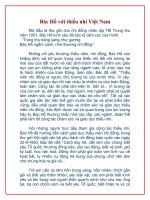 Bác Hồ với thiếu nhi Việt Nam