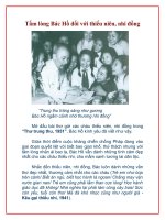 Tấm lòng Bác Hồ đối với thiếu niên, nhi đồng