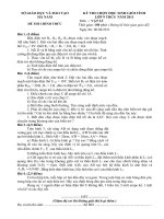 Đề HSG lý 9- 2011 Hà Nam