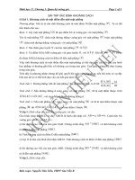 Phương pháp xác định khoảng cách trong HHKG 11_Cực hay