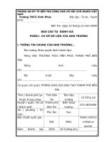 Kiểm định chất lượng giáo dục-Trường Vĩnh Phúc