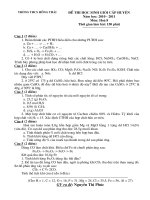 de kt hsg hoa 8 cap huyen