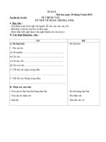 giáo án buổi chiều lớp 2