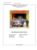 ke hoach giang day tin hoc năm 2010 -2011