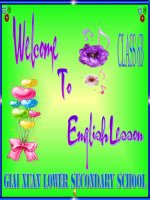 Bài giảng tham khảo thao giảng Anh 6 Unit 16 Man and the environment (9)