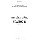 Thiết kế bài giảng hóa 10 Cơ bản tập 2