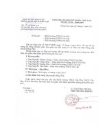 Số: 78/ PGDĐT-TTr ngày 14/4/2011 v/v điều động GV tham gia trọng tài giao lưu bóng chuyền