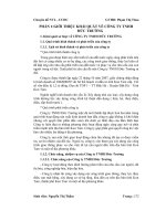 thực trạng và giải pháp hoàn thiện công tác kế toán nguyên vật liệu, công cụ dụng cụ ở công ty TNHH đức trường