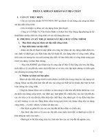 đề cương khoan khảo sát địa chất công trình mới